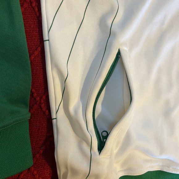 Billabong white and green warmup jacket XL - Picture 3 of 7